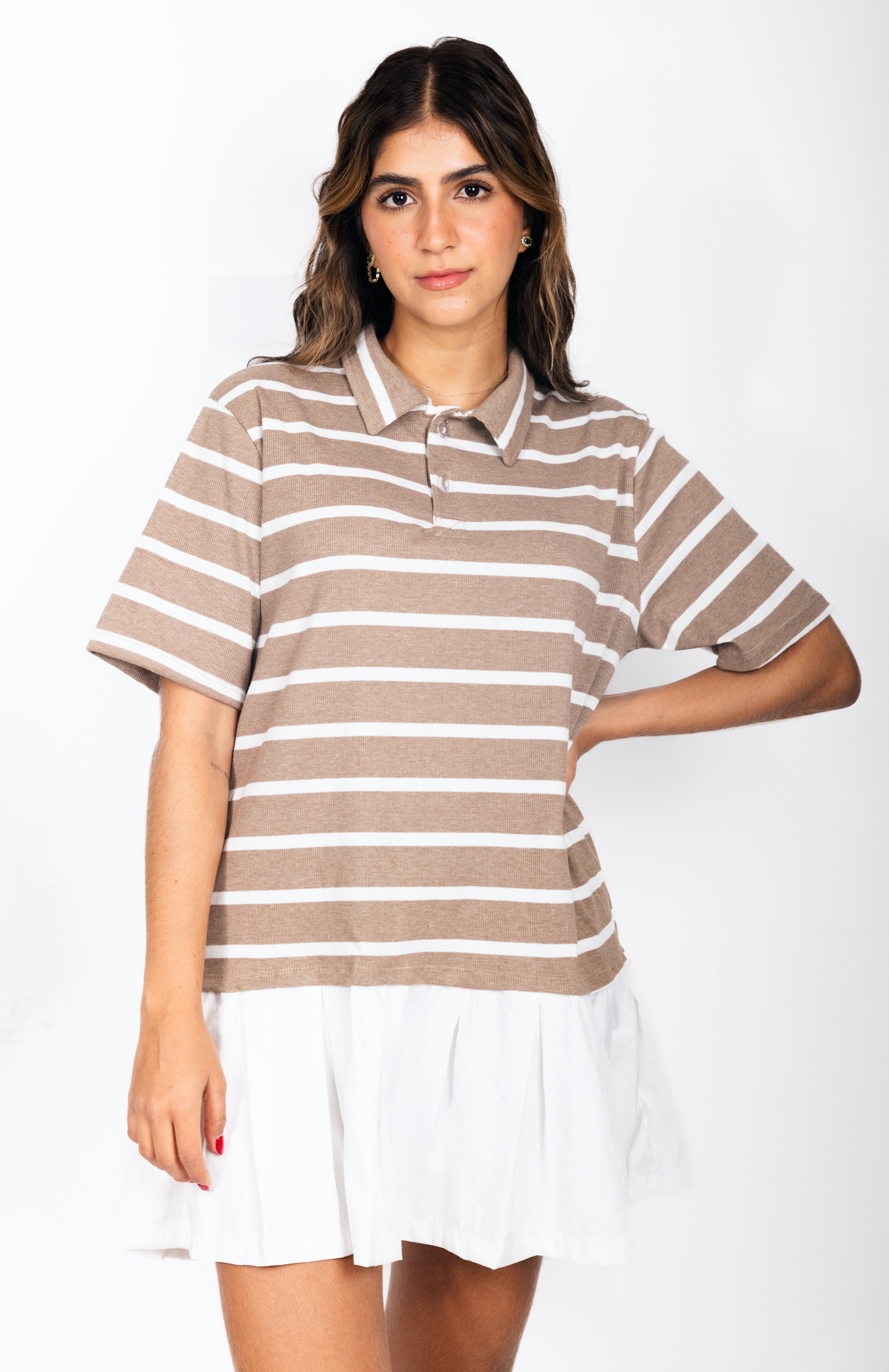 VESTIDO POLO STRIPE