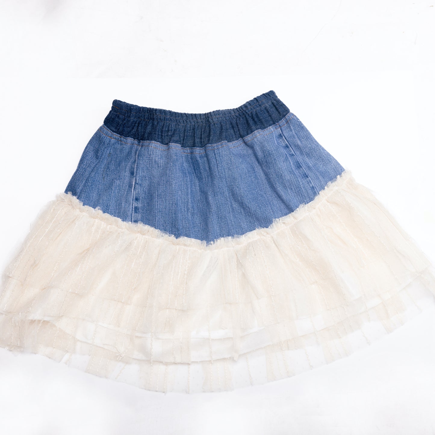Mini falda en Denim