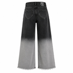 WIDE LEG JEANS  - BLACK FADE