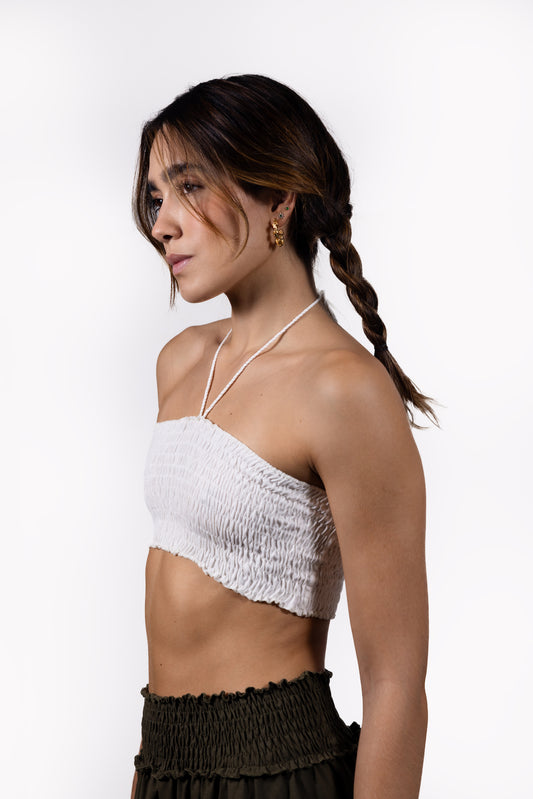 Crop Top Ivory