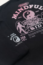 "Cool Mindful Kid" printed men's T-shirt