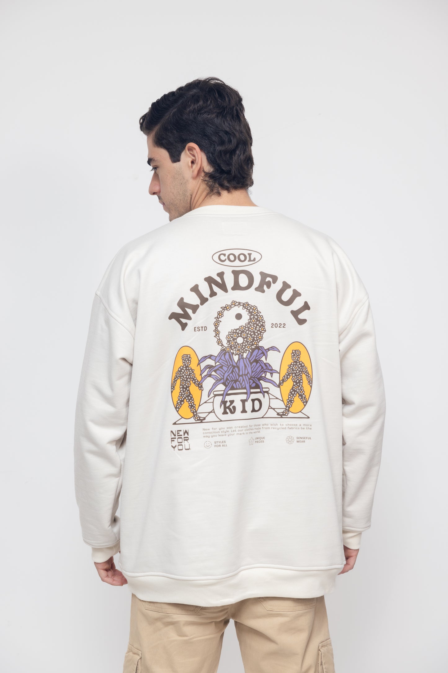 Crewneck masculino "Cool Mindful Kid"