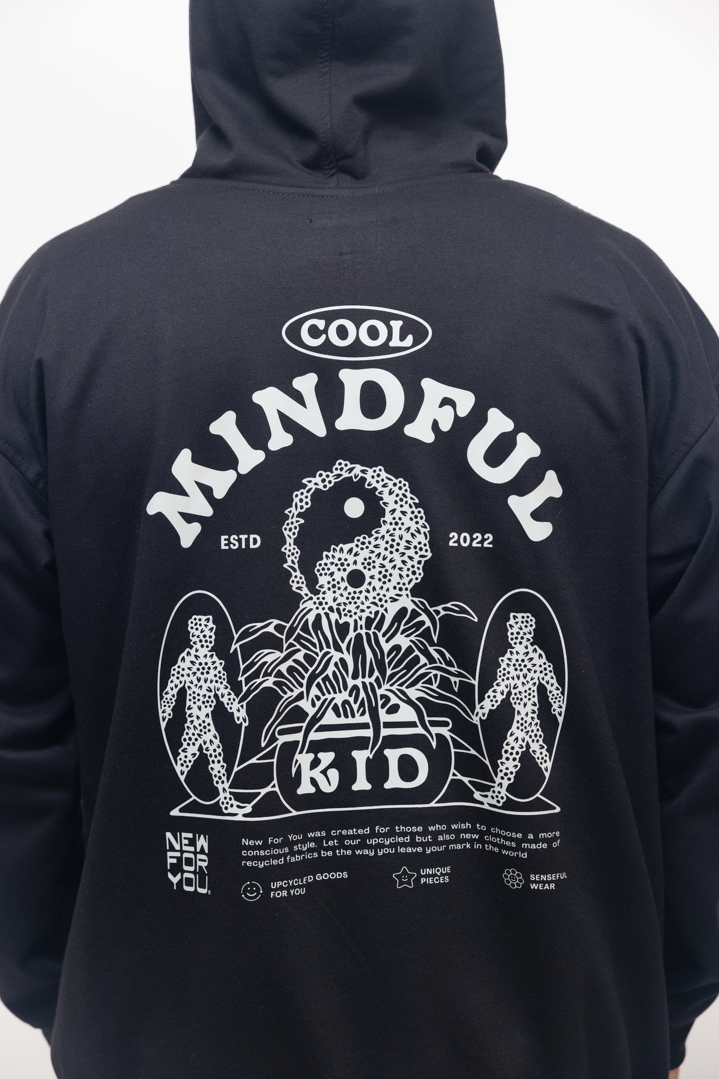 Hoodie masculino "Cool Mindful Kid"