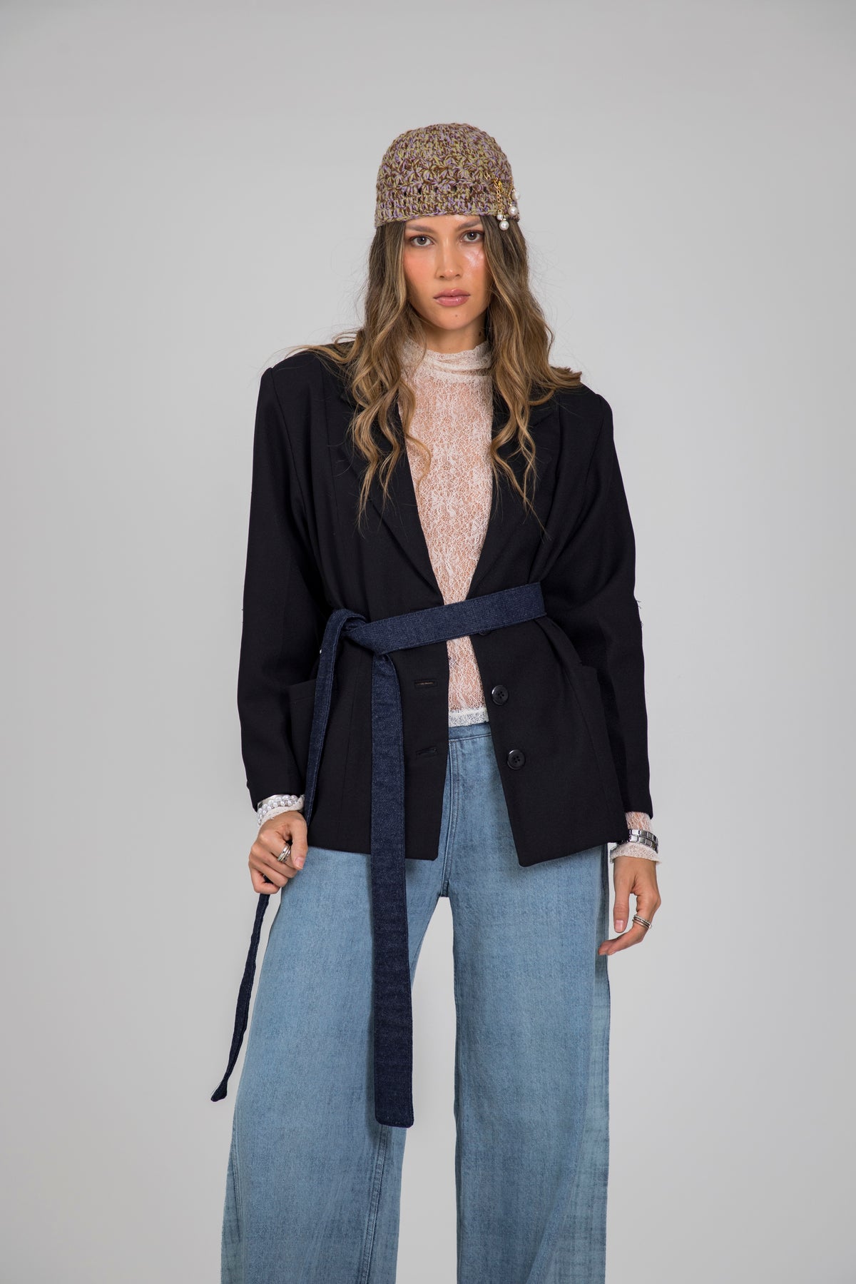 HEART BLAZER CINTURÓN - 07