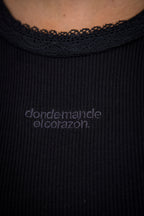 ESSENTIAL TANKTOP - NEGRO