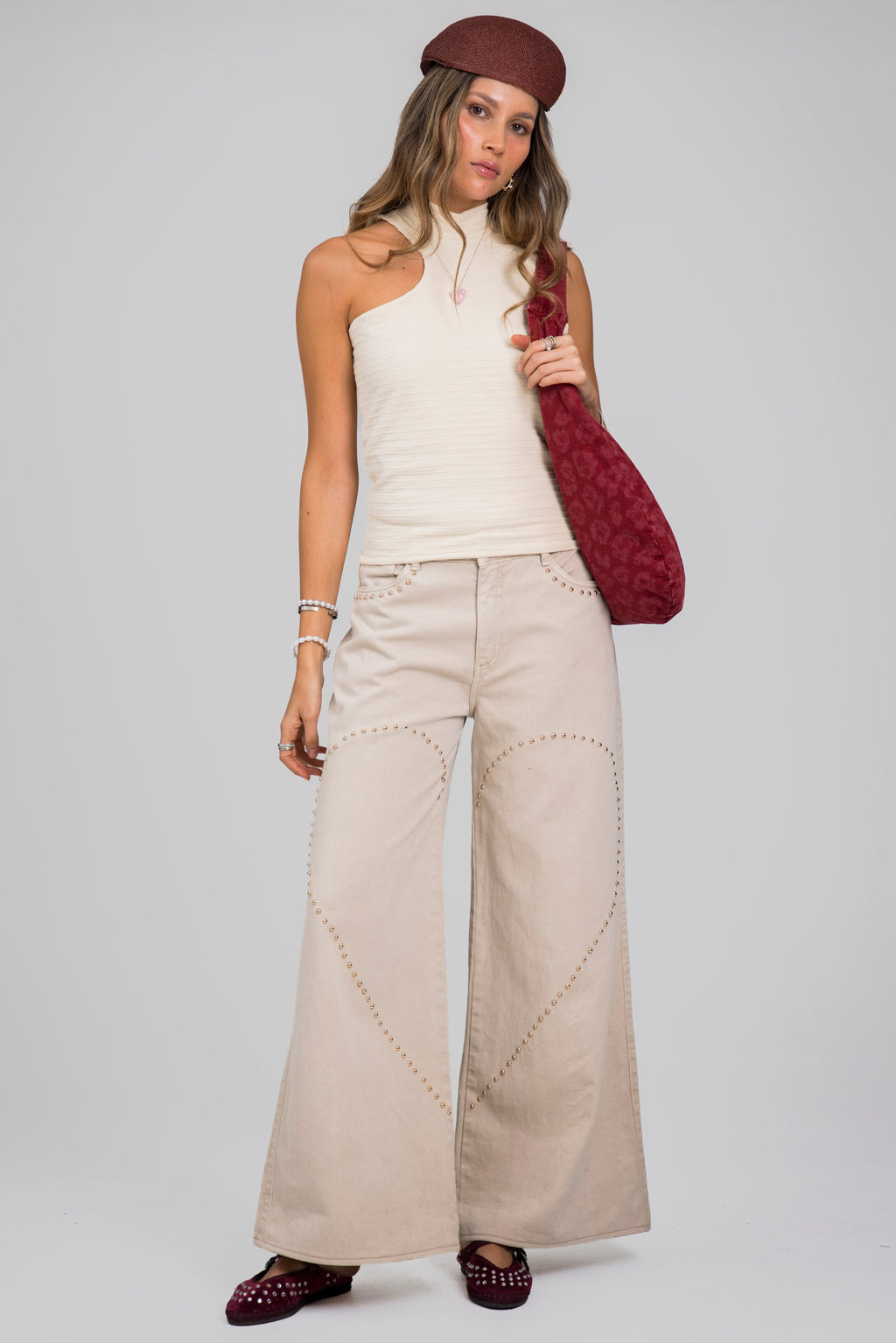 JEANS 002 - TACHES MARFIL