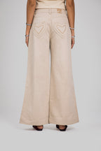 JEANS 002 - TACHES MARFIL