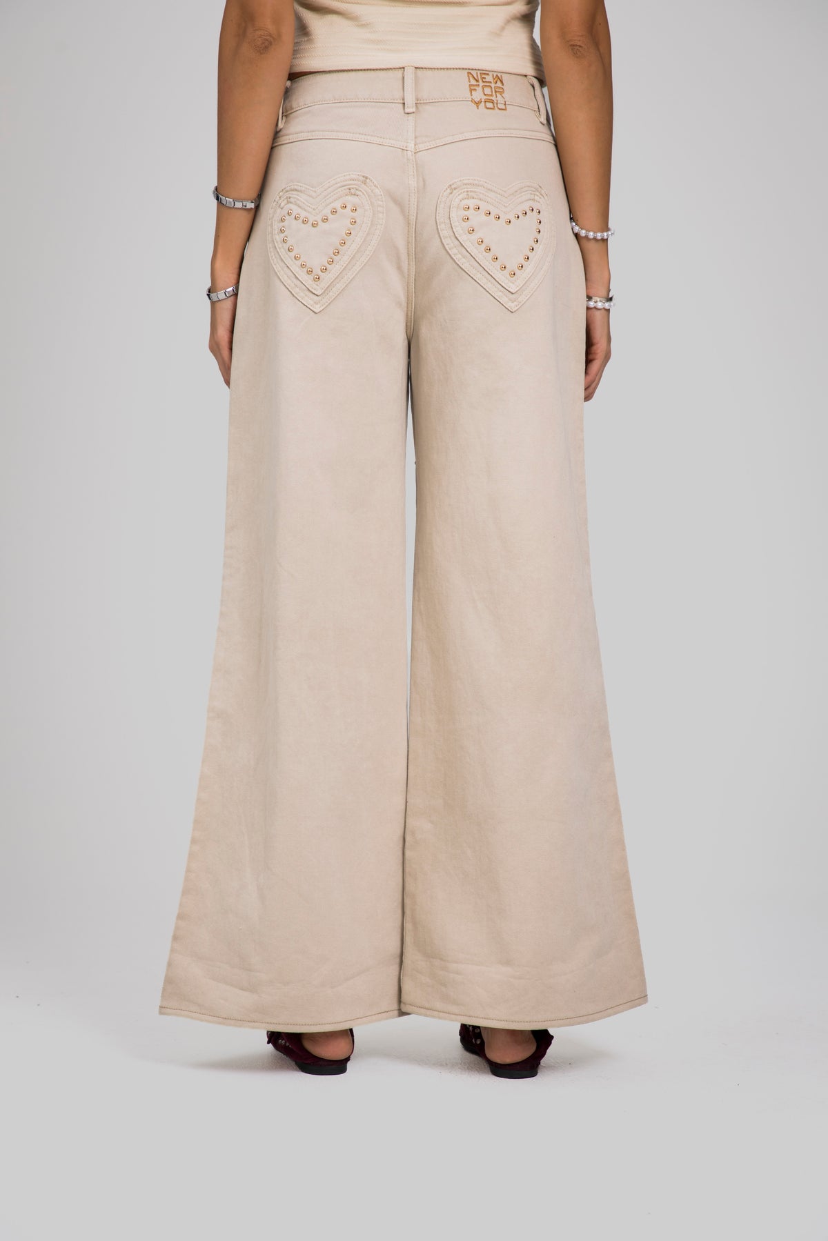 JEANS 002 - TACHES MARFIL