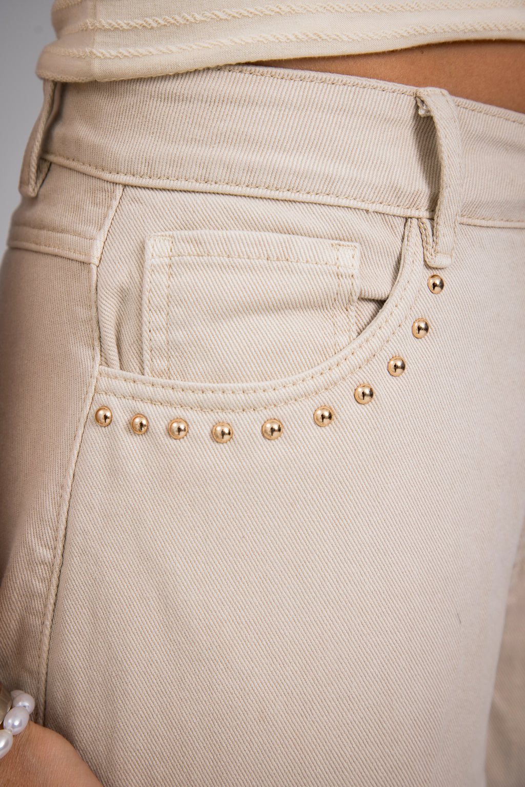 JEANS 002 - TACHES MARFIL