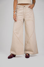 JEANS 002 - TACHES MARFIL