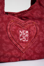 SHOULDER BAG CHERRY - REMAKE