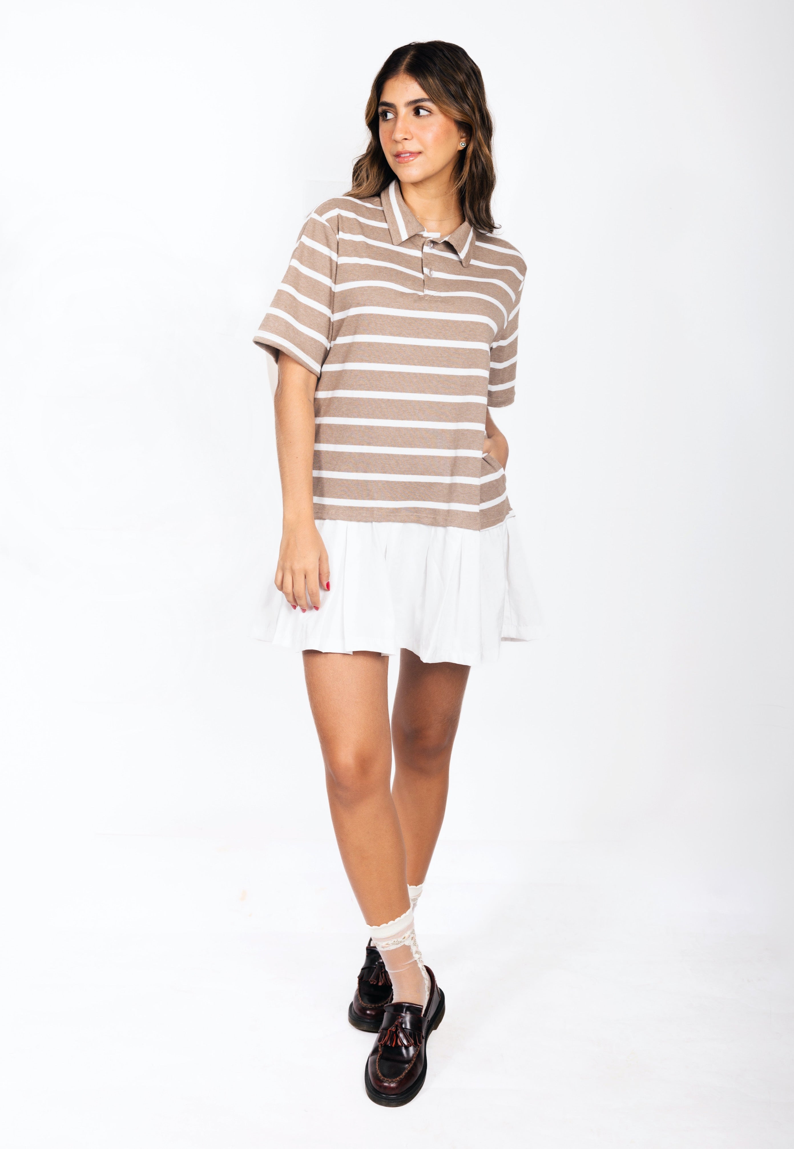 VESTIDO POLO STRIPE